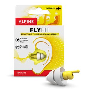 Alpine FlyFit Štuple do uší do lietadla Štuple do uší do lietadla