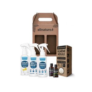 Allnature ECO pure home balíček darčekový balíček 6 produktov pre ekologické upratovanie