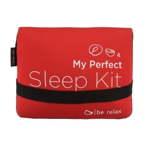 Be Relax My Perfect Sleep Kit - ultraľahká cestovná sada Farba: Červená