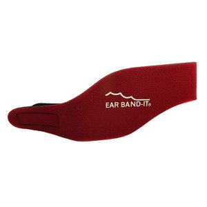 Ear Band-it® Červená Čelenka na plávanie Veľkosť čelenky: Malá (1 - 3 rokov) Čelenka na plávanie