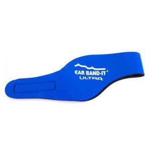 Ear Band-it® Ultra Modrá Čelenka na plávanie Veľkosť čelenky: Velká (10 - 99 rokov) Čelenka na plávanie