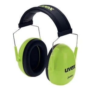 UVEX K Junior - chrániče sluchu pre deti Farba: Zelená