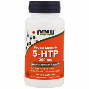 Now Foods 5-HTP 200 mg 60 kapsúl