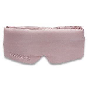 Hodvábna maska ​​na oči na spanie Claire & Zen Farba: Ružová