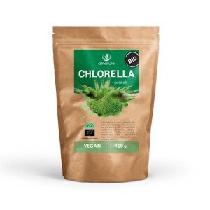 Allnature Chlorella prášok Bio 100 g Výživový doplnok