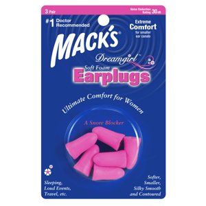 Mack's Dreamgirl Veľkosť balenia: 3 páry Štuple pre menšie alebo užšie ušné kanáliky