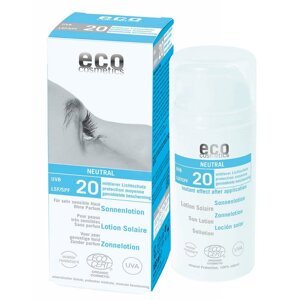 Eco Cosmetics Opaľovací krém Neutral bez parfumácie SPF 20 BIO (100ml)