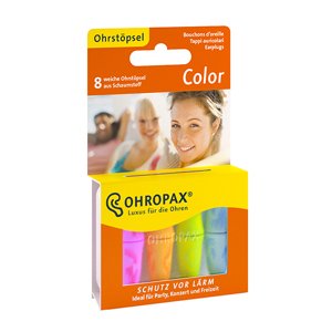 Ohropax Color - 4 páry Štuple do uší Štuple do uší