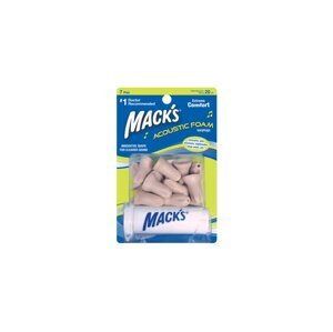 Mack's Acoustic Foam™ - 7 párov Penové štuple do uší