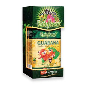Rainforest Guarana 800 mg - 90 tbl. Výživový doplnok