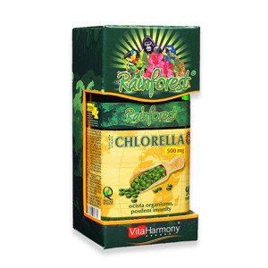 Rainforest Chlorella 500 mg - 90 tbl. Výživový doplnok