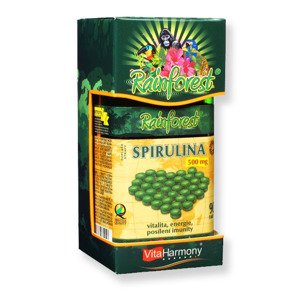 Rainforest Spirulina 500 mg - 90 tbl. Výživový doplnok