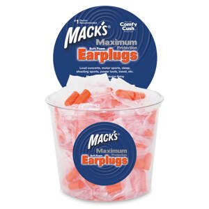 Mack's Maximum Protection Veľkosť balenia: 100 párov Štuple s maximálnym utlmením