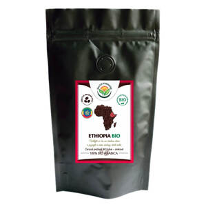 Káva - Ethiopia BIO Obsah: 250g zrnková káva