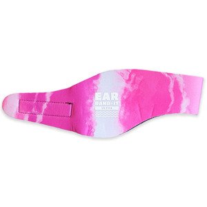 Ear Band-It® Ultra batikovaná Ružová Veľkosť čelenky: Velká (10 - 99 rokov) Čelenka na plávanie