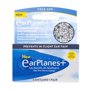 Cirrus EarPlanes+ štuple do uší do lietadla pre dospelých