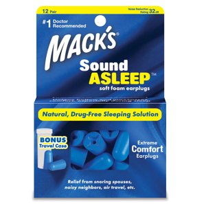 Mack's Sound Asleep Štuple na spanie - 12 párov Štuple na spanie
