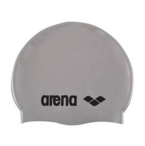 Arena CLASSIC SILICONE - plavecká čiapka pre dospelých Farba: Sivá