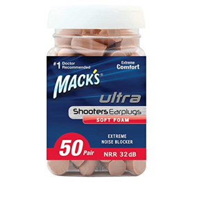 Mack's Ultra Soft Ultra mäkké štuple do uší Veľkosť balenia: 50 párov Ultra mäkké štuple do uší
