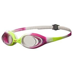 Arena Spider Junior - plavecké okuliare pre deti Farba: Transparentná / zelená / ružová