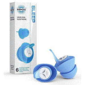 EarPeace Sleep Veľkosť štupľov: Štandardné Štuple do uší na spanie - 3 páry