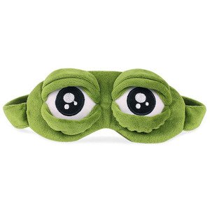 Maska na oči na spanie Žaba