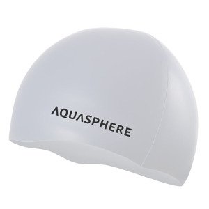 Aqua Sphere plavecká čiapka PLAIN SILICONE CAP Farba: Biela