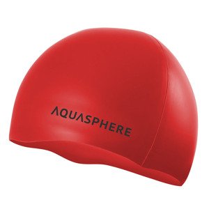 Aqua Sphere plavecká čiapka PLAIN SILICONE CAP Farba: Červená