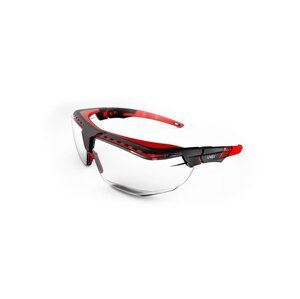 Honeywell Avatar OTG ochranné okuliare - číre (červené obrúčky)
