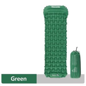 Naturehike FC-12 - nafukovacia ultraľahká karimatka so vstavanou pumpou 620g Farba: Tmavo zelená