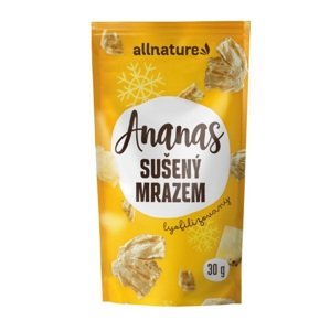 Allnature Ananás sušený mrazom kúsky 30 g