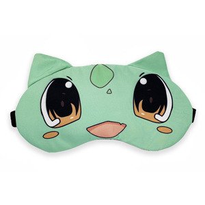 Maska na oči na spanie - Zelený bylinožravec