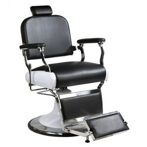 Eurostil Retro Barber - holičské kreslo 04889 - čierna