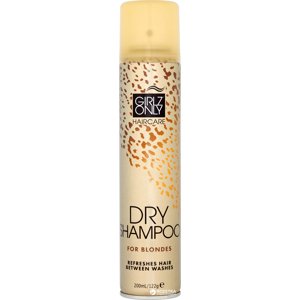 Girlz Only Dry Shampoo - suché šampóny, 200 ml For Blonde - pre blond vlasy