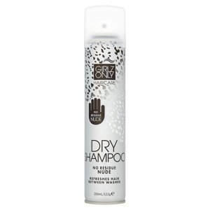 Girlz Only Dry Shampoo - suché šampóny, 200 ml Nude No Residue - priehľadný