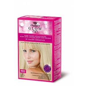 Kallos GLOW - farba na domáce použitie KALLOS GLOW krém. farba béžová blond č.902 40ml