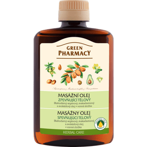 Green Pharmacy - spevňujúci telový masážny olej, 200 ml