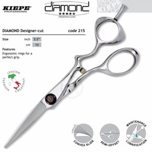 ​Kiepe THREE STARS Diamond Series 215 Designer - profesionálne kadernícke nožnice 215 / 5,5 " Designer