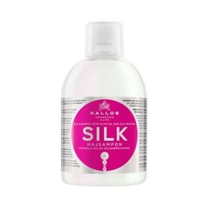Kallos Silk shampoo - výživný, regeneračný šampón na vlasy s olivovým olejom 1000ml