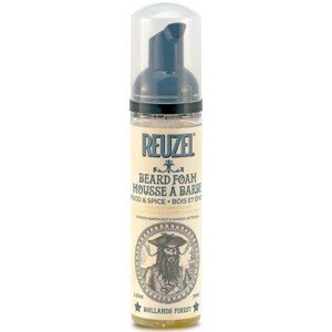 Reuzel Beard Foam Wood&Spice - kondicionér na bradu s penovou konzistenciou, vôňa cédru a korenín, 70 ml