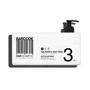 Barcode Sulphate&Salt Free Shampoo (3) - šampón na časté použitie bez sulfátov a solí, 1000 ml