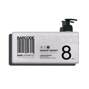 Barcode Hair Shampoo Keratin Therapy (8) - šampón s obsahom keratínu, 1000 ml