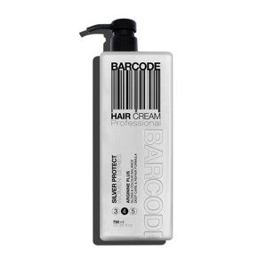 Barcode Hair Cream Silver Protect (4) - kondicionér proti žltému nádychu, 750 ml