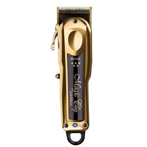Wahl Magic Clip Cordless Gold Edition 08148-716 - profesionálny akumulátorový strojček - Gold edícia + Clipper Care 5v1, 500 ml