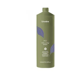Echosline No Yellow Shampoo - šampón proti nežiadúcim žltým odleskom, pre odfarbené aj šedivé vlasy, Šampón 1000 ml