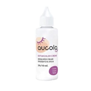 Aucola 3% Developer Cream - krémový peroxid na farbenie obočia a rias, 50 ml