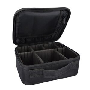 Pollié Black Briefcase - čierny kufrík Väčší 07321/50 42x13x 31 cm