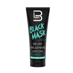 L3VEL3 Peel Off Mask - zlupovacia čistiaca maska na tvár, 250 ml CHARCOAL - čierna