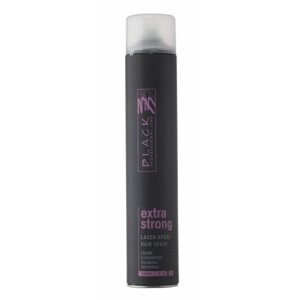 Black professional Extra Strong Hair Spray - extra silne tužiaci lak na vlasy PRASKNUTÝ VRCHNÁK: 750 ml