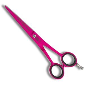 Witte Solingen Rose Line Neon Shock Scissors - profesionálne kadernícke nožnice s mikro-zúbkami - neonová kolekcia 82055-SP - 5,5" (Shock Pink) - ružové
